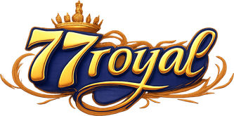Logo resmi 77royal untuk beranda